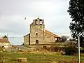 View of the Venta de San Vicente Church.
