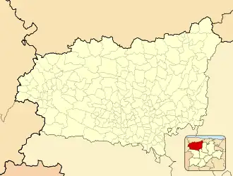 Alcuetas is located in Province of León