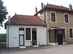 The town hall in Le Planois