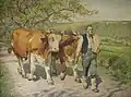 'Le Paysan', 'The Peasant farmer' 1894 OOC 240 x 310&nbsp;cm