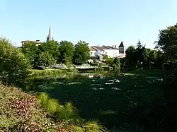 A general view of Le Temple-sur-Lot