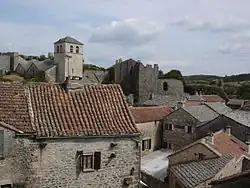 A general view of La Couvertoirade