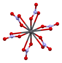 Coordination sphere of the Pb2+ ion