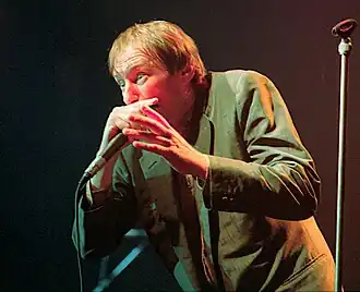 Brilleaux with Dr. Feelgood in 1992