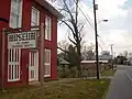 A general store built in 1845 now serves as the Lee County Historical Society] Museum