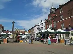 Image 21Leek, the district's largest town and administrative headquarters. (from Staffordshire Moorlands)