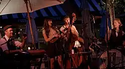 Leftover Cuties performing in 2014