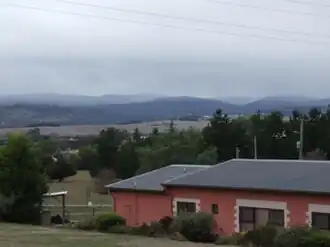 View of Legana from Bridgenorth Road