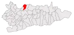 Location in Călărași County