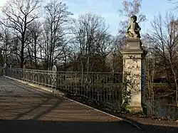 The Elster bridge in Palmengarten (2008)
