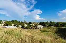 Lemoyne from the shore of Lake McConaughy