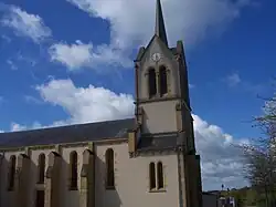 The church in Les Guerreaux