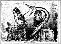 Auguste Vermorel et Louis Veuillot.