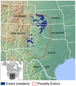 Map of range