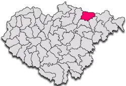 Location in Sălaj County