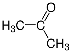 Acetone carbon–oxygen double bond