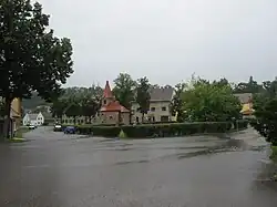 Centre of Lišany