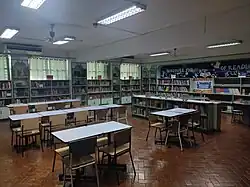 Photo of the Learning Resource Centre or the Library