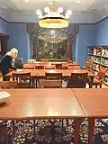 Inside the library