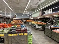 A picture of the newest Safeway store themes, dubbed "Lifestyle 2.0" internally.[54]