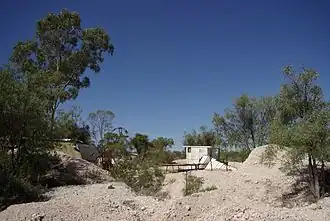 Fossicking field in Lightning Ridge