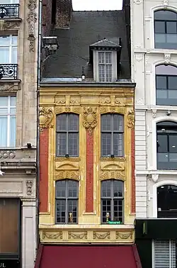 Building no. 21 listed as a historical monument