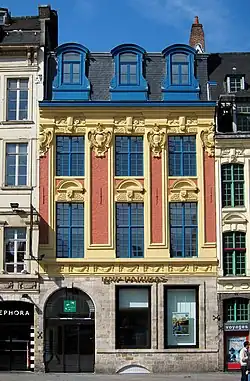 Building no. 9 listed as a historical monument