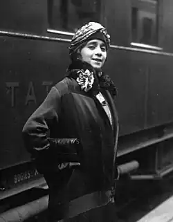 Lillian Evanti in France in 1926