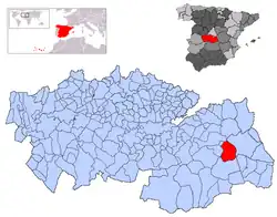 Region of Mesa de Ocaña in Toledo