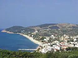 Seafront in Limenaria