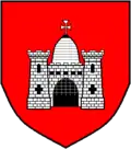 Fortified gate in the Limerick coat of arms