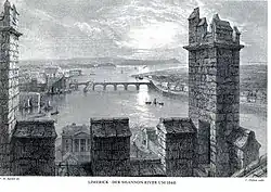 Image 14Limerick on the Shannon River (1840)