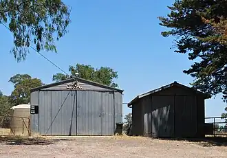 Country Fire Authority shed at Limestone
