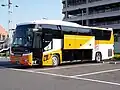 New S'elega equipped with roof-mounted condenser of air-conditioning system; under-floor baggage compartment has a capacity of (HD: 8.6&nbsp;m3 (300&nbsp;ft3) or 10.2&nbsp;m3 (360&nbsp;ft3) (SHD)