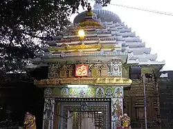 The main entrance to the Lingaraj Temple
