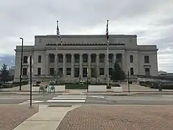 The Linn County Courthouse in Cedar Rapids