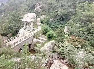 Mountain Yi from above