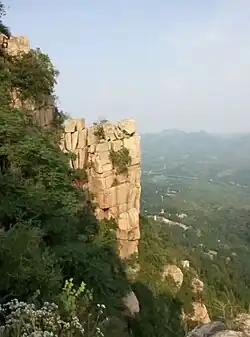 Mountain Yi edge from above