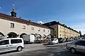 „Hitlerbauten“ in Linz Harbachsiedlung, Oberösterreich, Austria