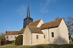 The church in Lion-en-Sullias