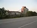 Disused grain storage facility along US 90A