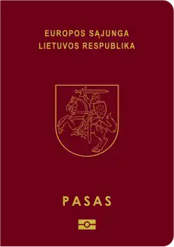 1992: Lithuanian passport[29]