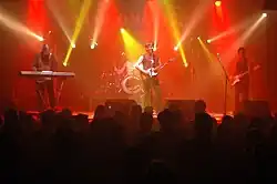 Little Nemo at the "La Locomotive" in the Infrastipop Party, Paris, (2009).