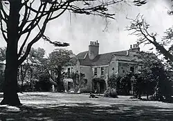 Photo of Little Holland House in Kensington, later demolished in 1875