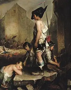The Little Patriots by Philippe-Auguste Jeanron