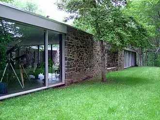Exterior of the house