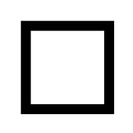 Hollow square