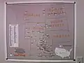 Map of Loaf 'N Jug locations at a store in Casper, Wyoming