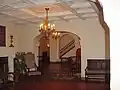 Looking toward the inner lobby.