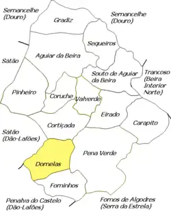 Location of Dornelas